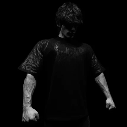 Breathe Divinity Hellfire Oversized T-Shirt [DARKNESS]