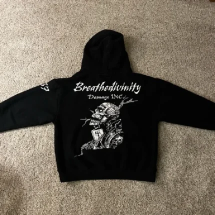 Breathe Divinity Premium Oversized “Nightmare” Hoodie