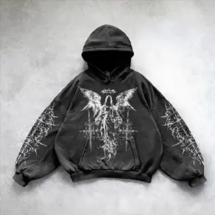 Breathe Divinity Reborn Shadow Oversized Hoodie