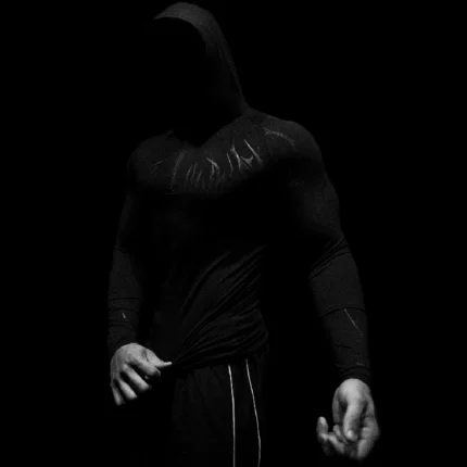 Breathe Divinity Void Tech™ Hollow Knight Hoodie Compression [DARKNESS]
