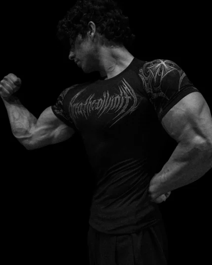 Void Tech™ Armored Short Sleeve Compression [VOID BLACK]